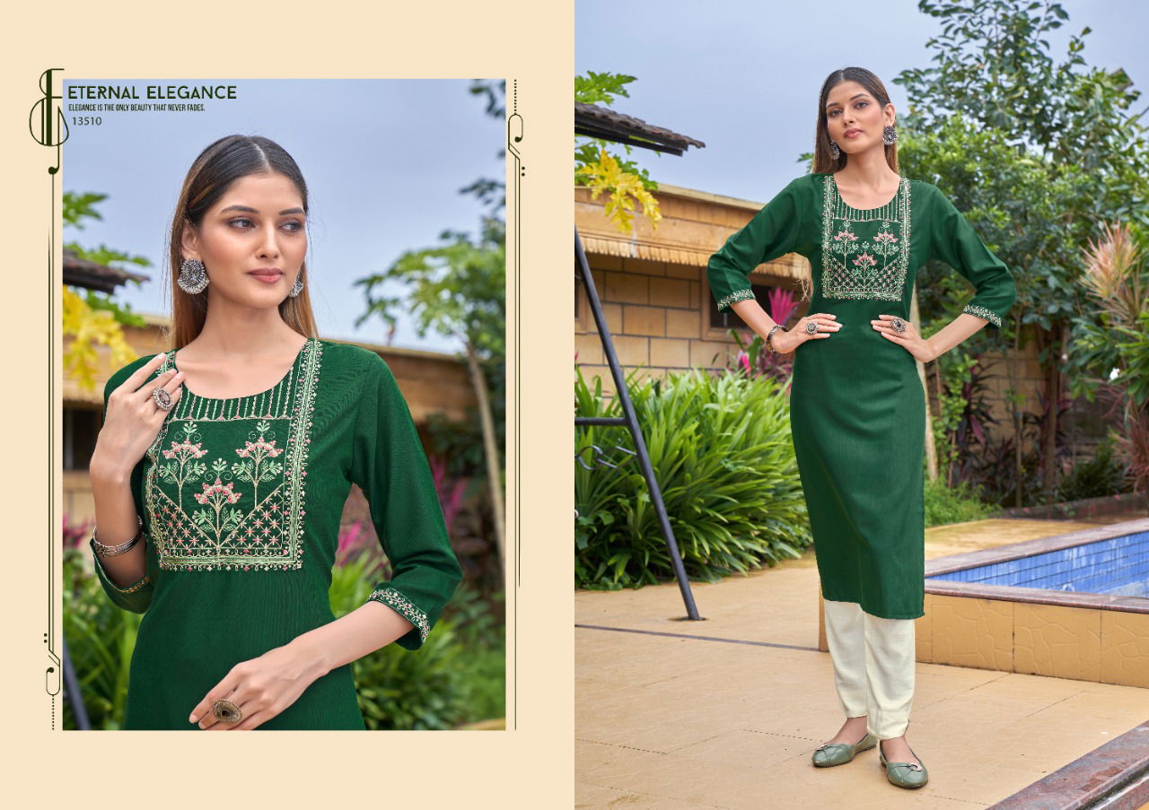 Kalaroop Liza Vol 3 Ethnic Wear Wholesale Designer Kurtis Catalog